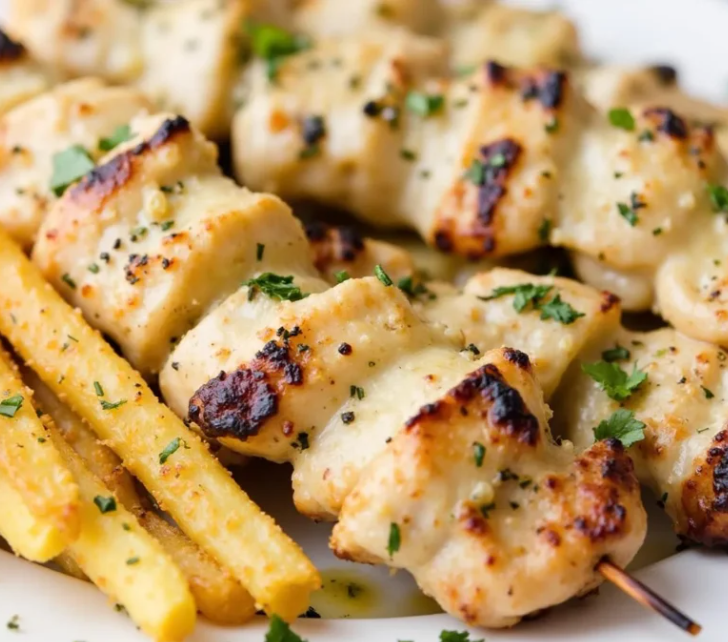chicken skewers