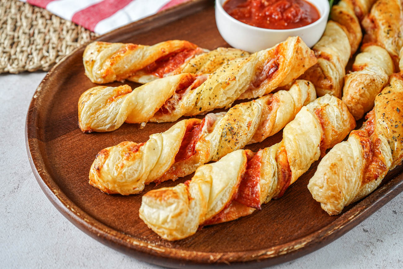 puff pastry pizza twist